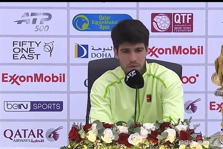 华体会-阿尔卡拉斯多哈夺冠后坦言:成功不仅仅是捧起奖杯