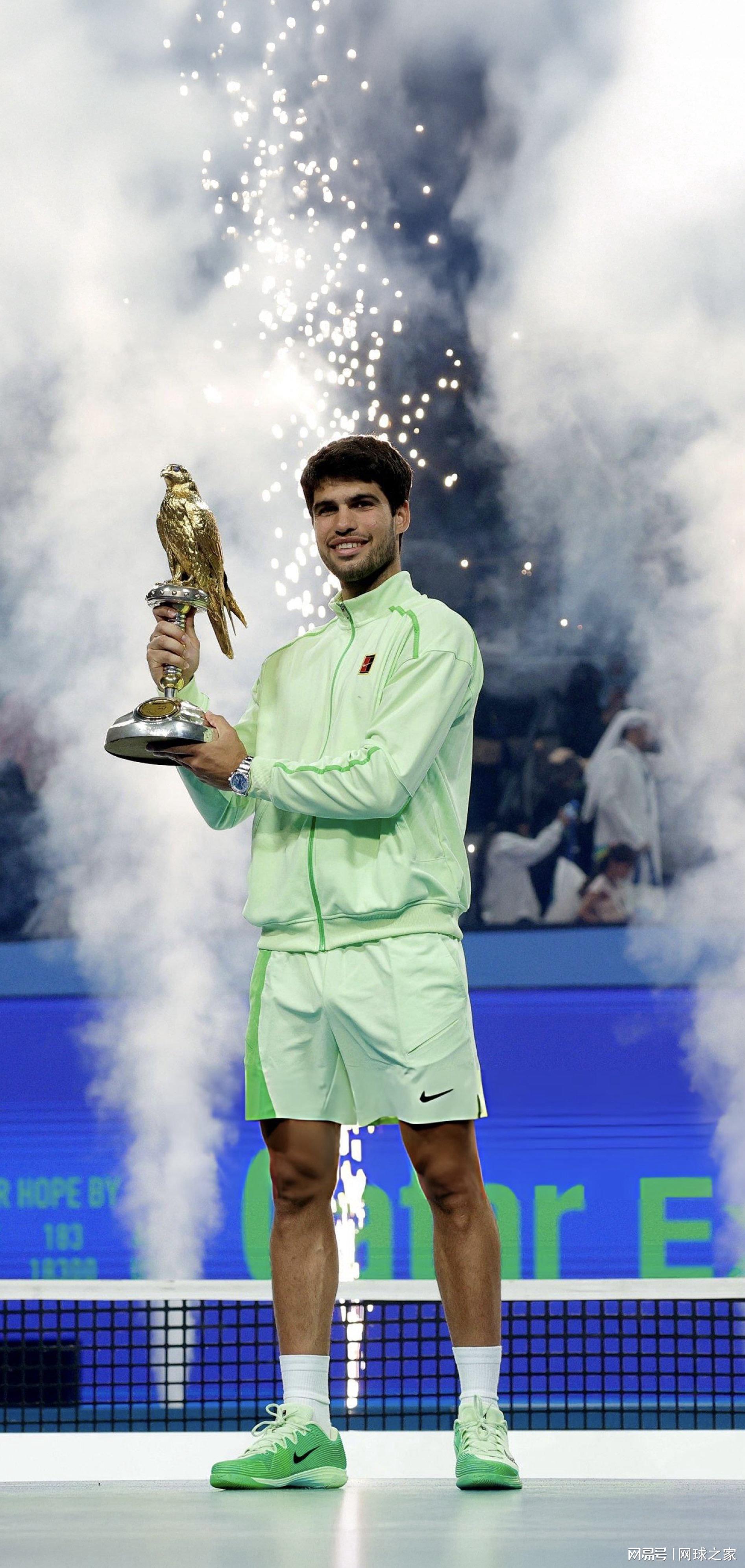 华体会-阿尔卡拉斯多哈夺冠后坦言:成功不仅仅是捧起奖杯